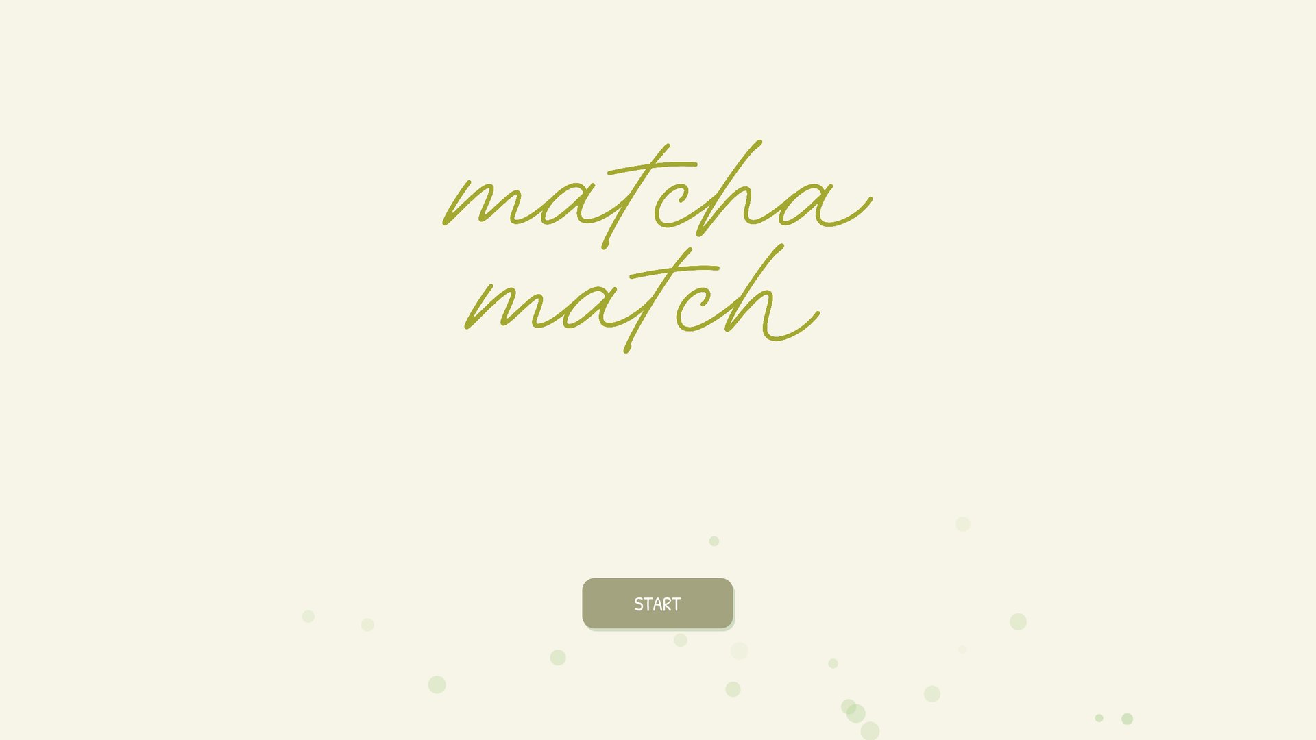 Matcha Match